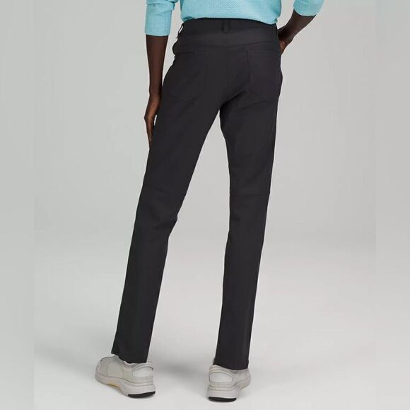 Lululemon ABC Slim-Fit 5 Pocket Pant 28"L in obsidian - Picture 5 of 14